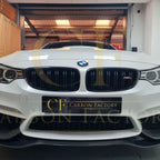 PSM Style Carbon Fibre Front Splitter for BMW F80 M3 F82 F83 M4 14-20