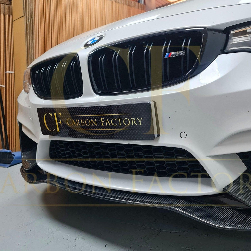 PSM Style Carbon Fibre Front Splitter for BMW F80 M3 F82 F83 M4 14-20
