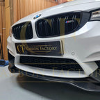 PSM Style Carbon Fibre Front Splitter for BMW F80 M3 F82 F83 M4 14-20