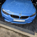 PSM Style Carbon Fibre Front Splitter for BMW F80 M3 F82 F83 M4 14-20