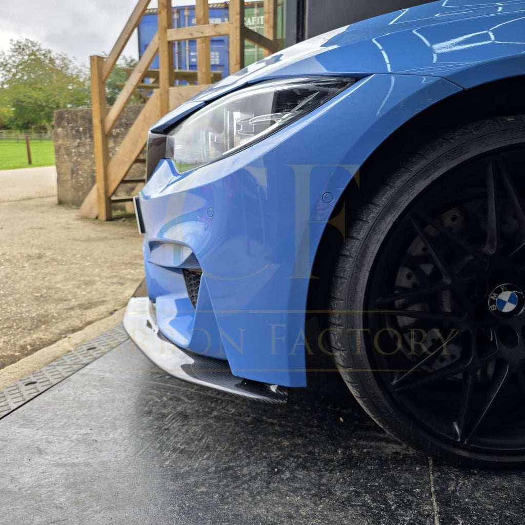 PSM Style Carbon Fibre Front Splitter for BMW F80 M3 F82 F83 M4 14-20