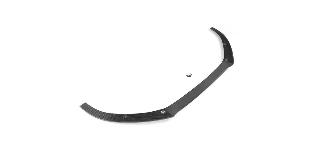 R Style Carbon Fibre Front Splitter for Audi C7.5 A6 S Line & S6 15-18