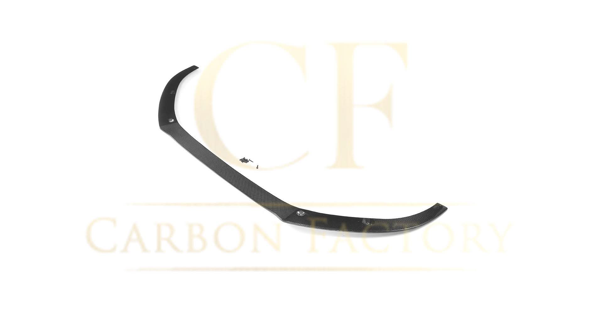 R Style Carbon Fibre Front Splitter for Audi C7.5 A6 S Line & S6 15-18