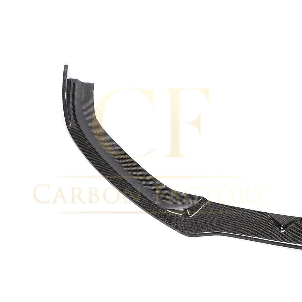 RS Style Carbon Fibre Front Splitter for Audi A3 Saloon S Line & S3 16-19