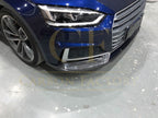 RS Style Carbon Fibre Front Splitter for Audi B9 A5 S Line & S5 17-19