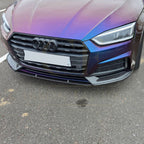 RS Style Carbon Fibre Front Splitter for Audi B9 A5 S Line & S5 17-19