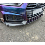 RS Style Carbon Fibre Front Splitter for Audi B9 A5 S Line & S5 17-19
