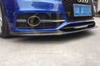 V Style Carbon Fibre Front Splitter for Audi 4G A7 S Line S7 10-18