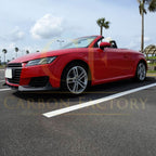 V Style Carbon Fibre Front Splitter for Audi 8S TT MK3 15-18