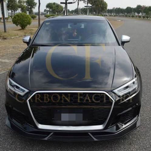 V Style Carbon Fibre Front Splitter for Audi 8V RS3 Saloon 17-20