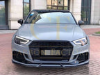 V Style Carbon Fibre Front Splitter for Audi 8V RS3 Saloon 17-20