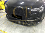 V Style Carbon Fibre Front Splitter for Audi B8.5 S5 A5 S Line 11-16