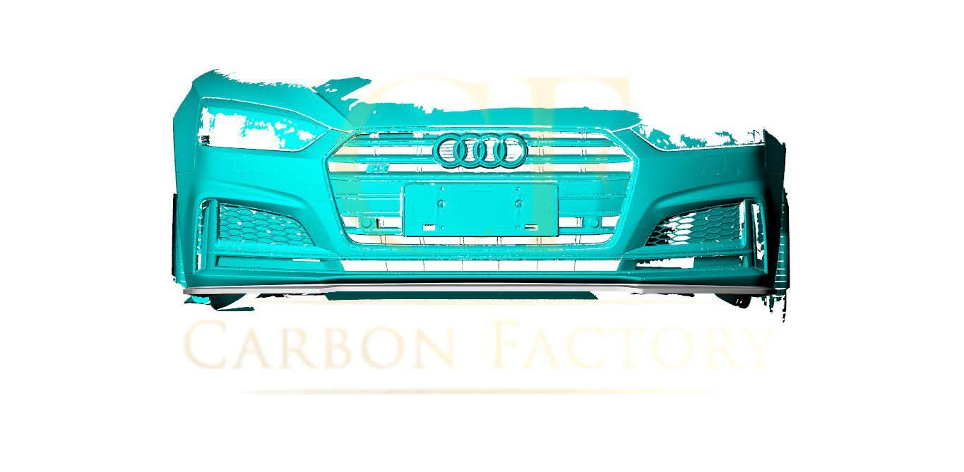 V Style Carbon Fibre Front Splitter for Audi B9 A5 S Line & S5 17-19