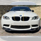 V Style Carbon Fibre Front Splitter for BMW E90 E92 E93 M3 07-13