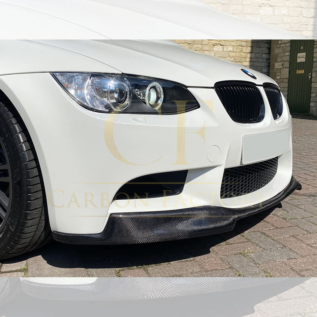 V Style Carbon Fibre Front Splitter for BMW E90 E92 E93 M3 07-13