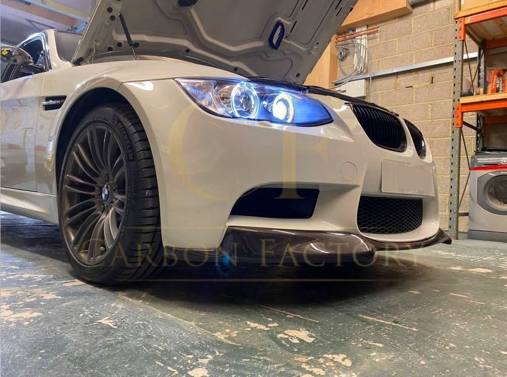 V Style Carbon Fibre Front Splitter for BMW E90 E92 E93 M3 07-13