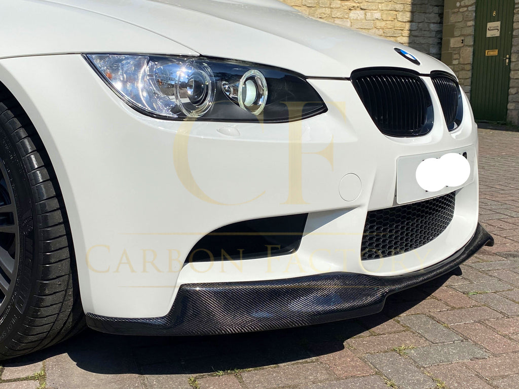 V Style Carbon Fibre Front Splitter for BMW E90 E92 E93 M3 07-13