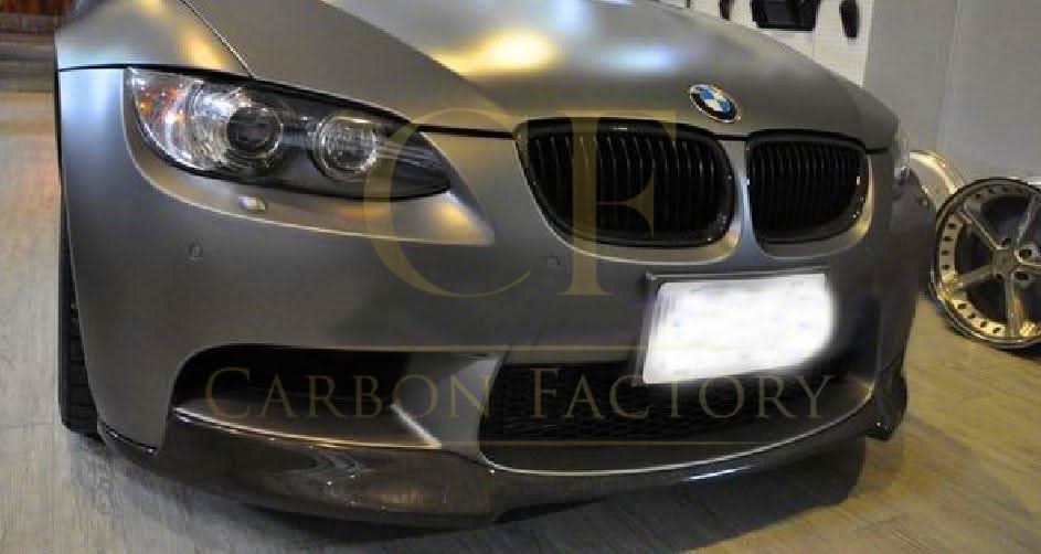 V Style Carbon Fibre Front Splitter for BMW E90 E92 E93 M3 07-13