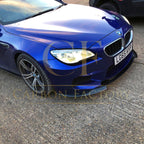 V Style Carbon Fibre Front Splitter for BMW F06 F12 F13 M6 11-18