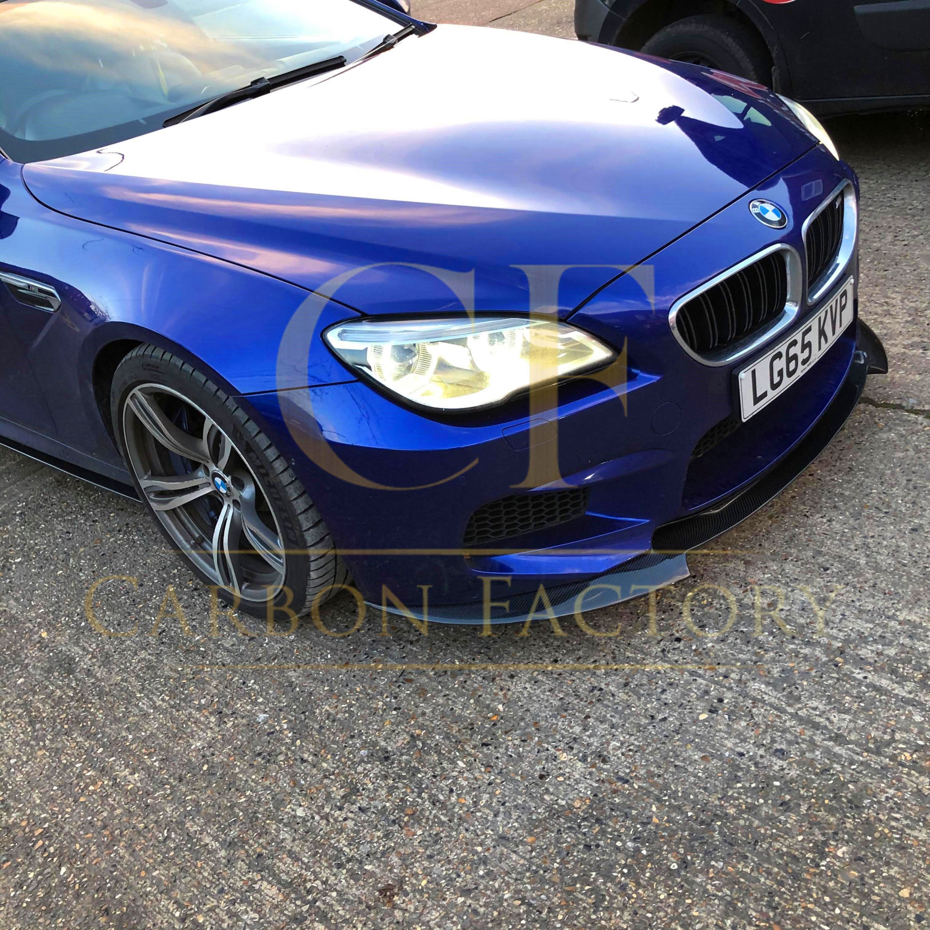 V Style Carbon Fibre Front Splitter for BMW F06 F12 F13 M6 11-18