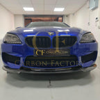 V Style Carbon Fibre Front Splitter for BMW F06 F12 F13 M6 11-18