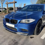 V Style Carbon Fibre Front Splitter for BMW F10 M5 10-16