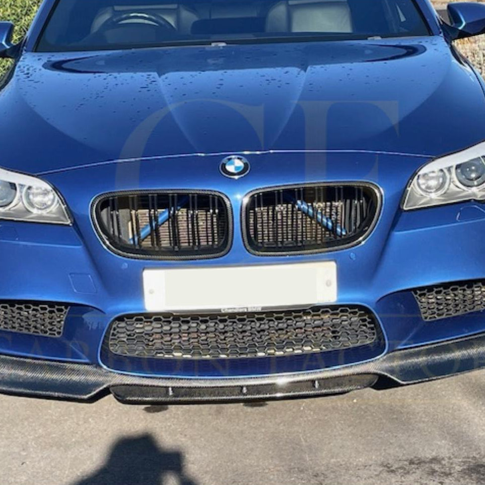 V Style Carbon Fibre Front Splitter for BMW F10 M5 10-16