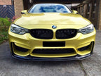 V Style Carbon Fibre Front Splitter for BMW F80 M3 F82 F83 M4 14-20