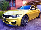 V Style Carbon Fibre Front Splitter for BMW F80 M3 F82 F83 M4 14-20
