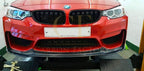 V Style Carbon Fibre Front Splitter for BMW F80 M3 F82 F83 M4 14-20