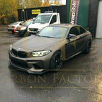 V Style Carbon Fibre Front Splitter for BMW F87 M2 OG 16-18