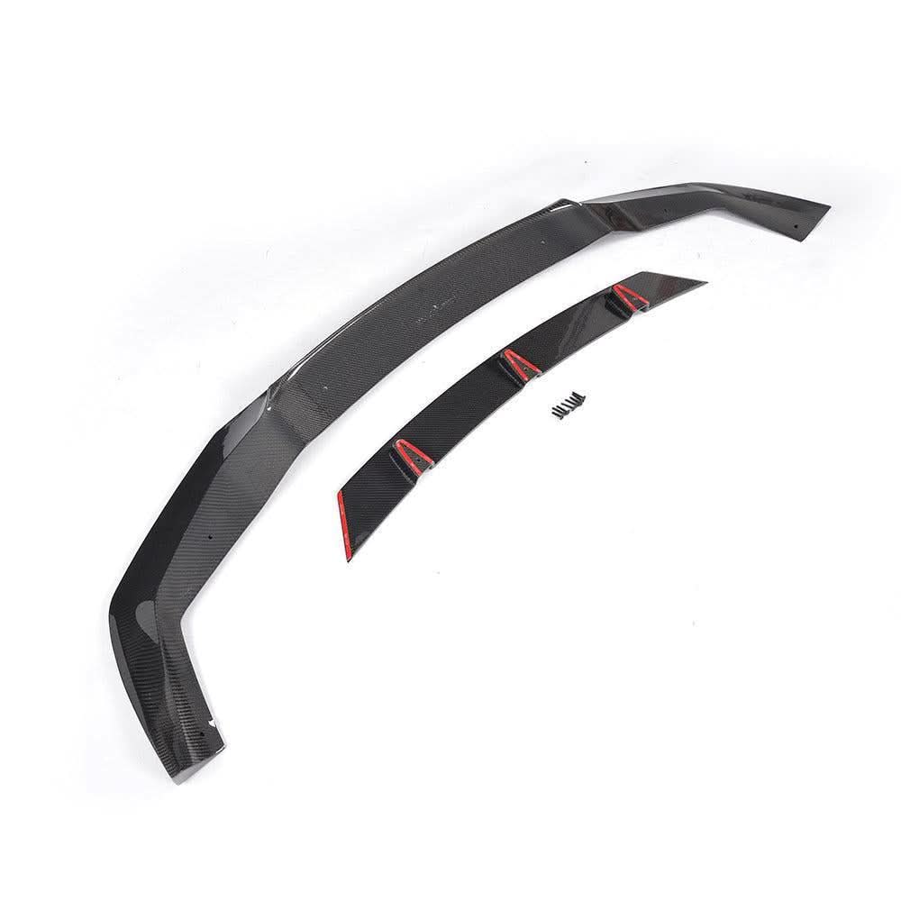 V Style Carbon Fibre Front Splitter for BMW F87 M2 OG 16-18