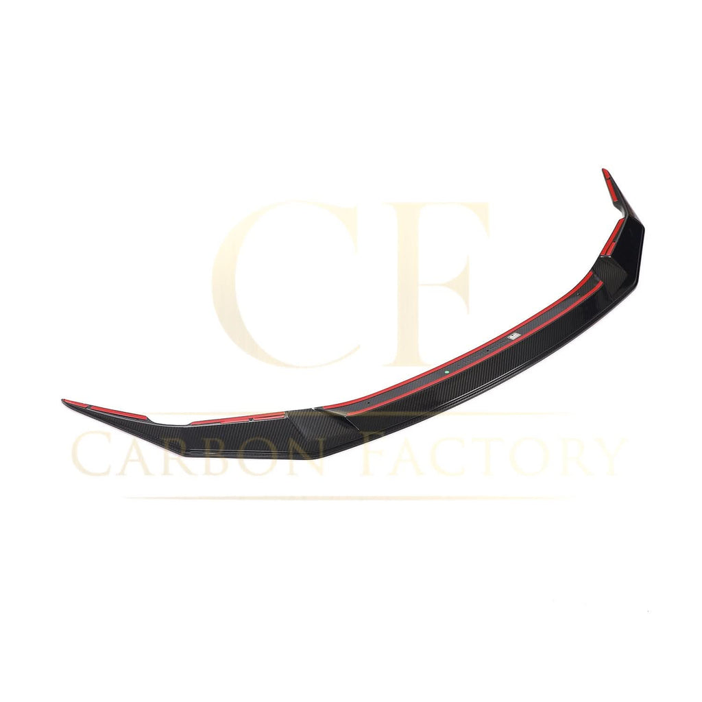 V Style Carbon Fibre Front Splitter for BMW F90 M5 LCI 21-24
