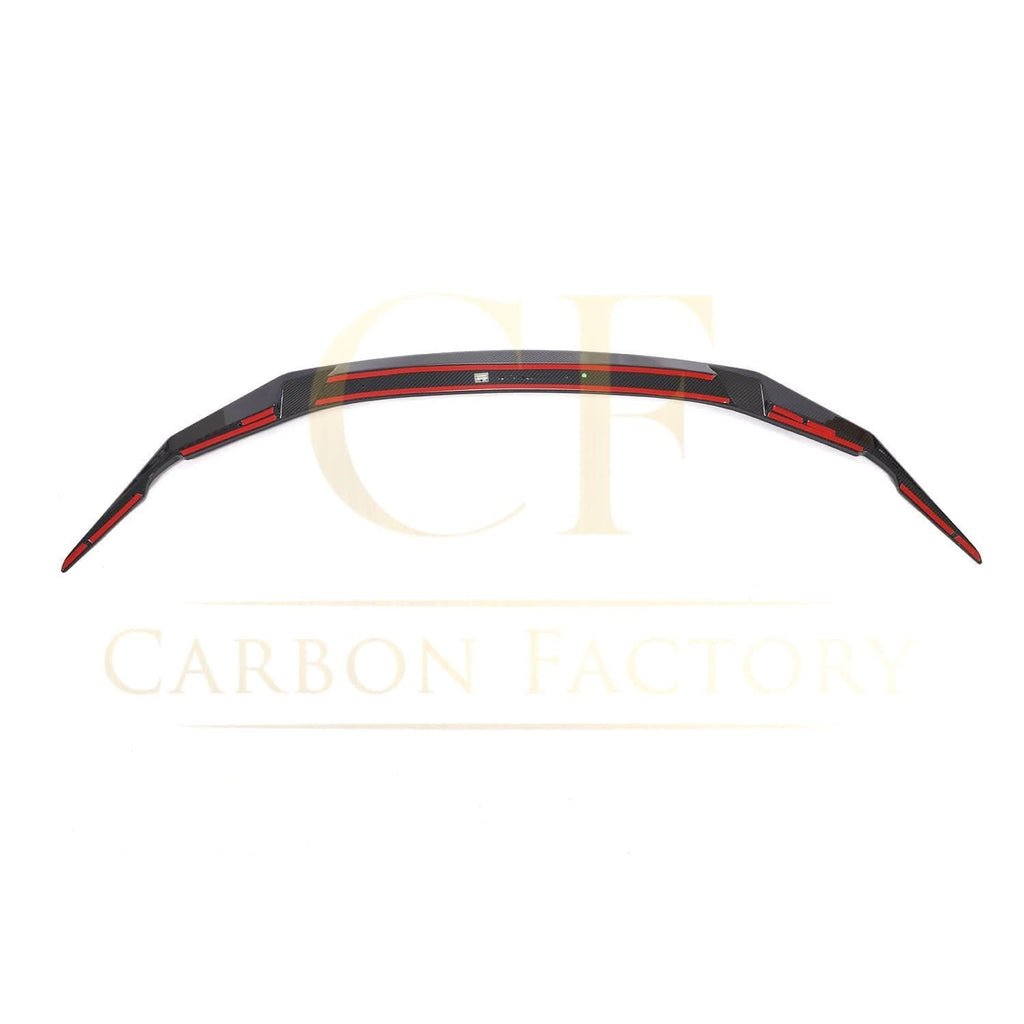 V Style Carbon Fibre Front Splitter for BMW F90 M5 LCI 21-24