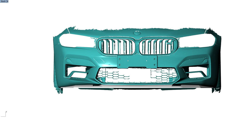 V Style Carbon Fibre Front Splitter for BMW F90 M5 LCI 21-24