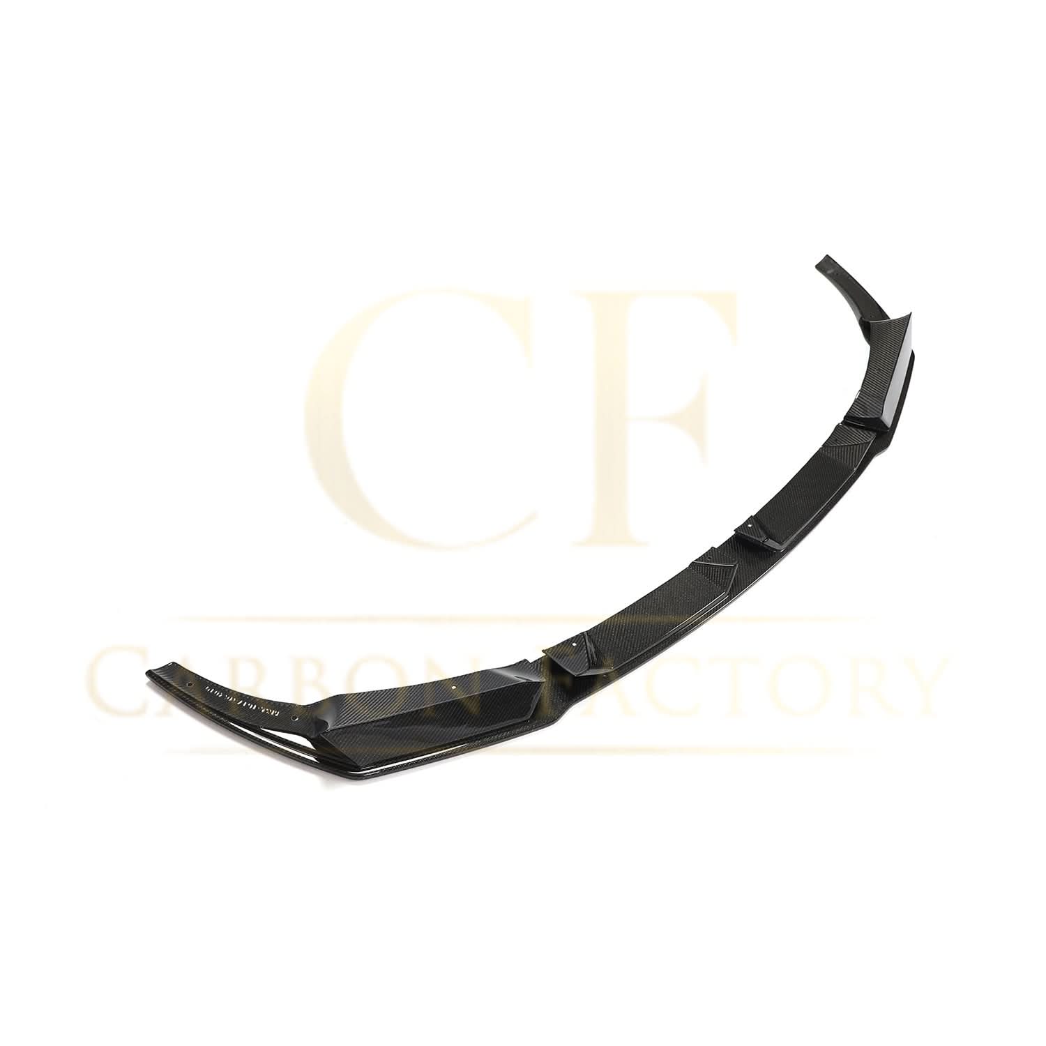 V Style Carbon Fibre Front Splitter for BMW F97 X3M F98 X4M 18-21