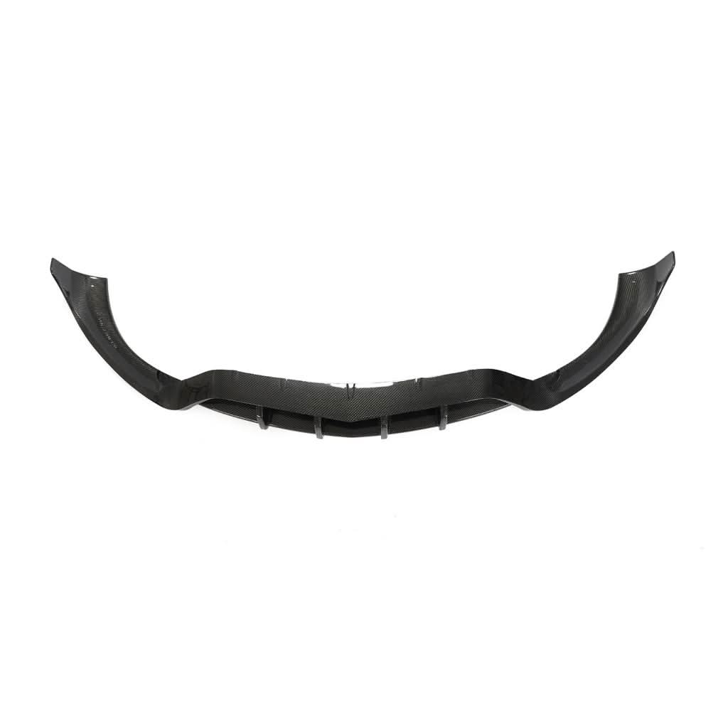 V Style Carbon Fibre Front Splitter for Mercedes W213 E63 AMG Saloon 16-20