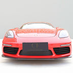 V Style Carbon Fibre Front Splitter for Porsche Boxster & Cayman 718 16-21