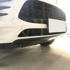 V Style Carbon Fibre Front Splitter for Porsche Macan 14-17