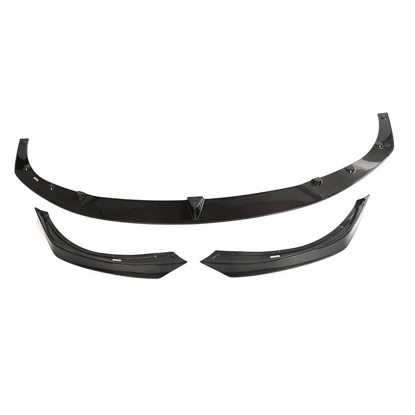 V Style Carbon Fibre Front Splitter for Tesla Model S Facelift 21-Present