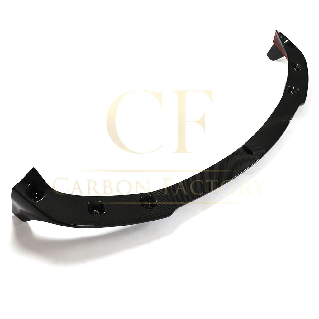 V Style Carbon Fibre Front Splitter for Tesla Model Y 19-23