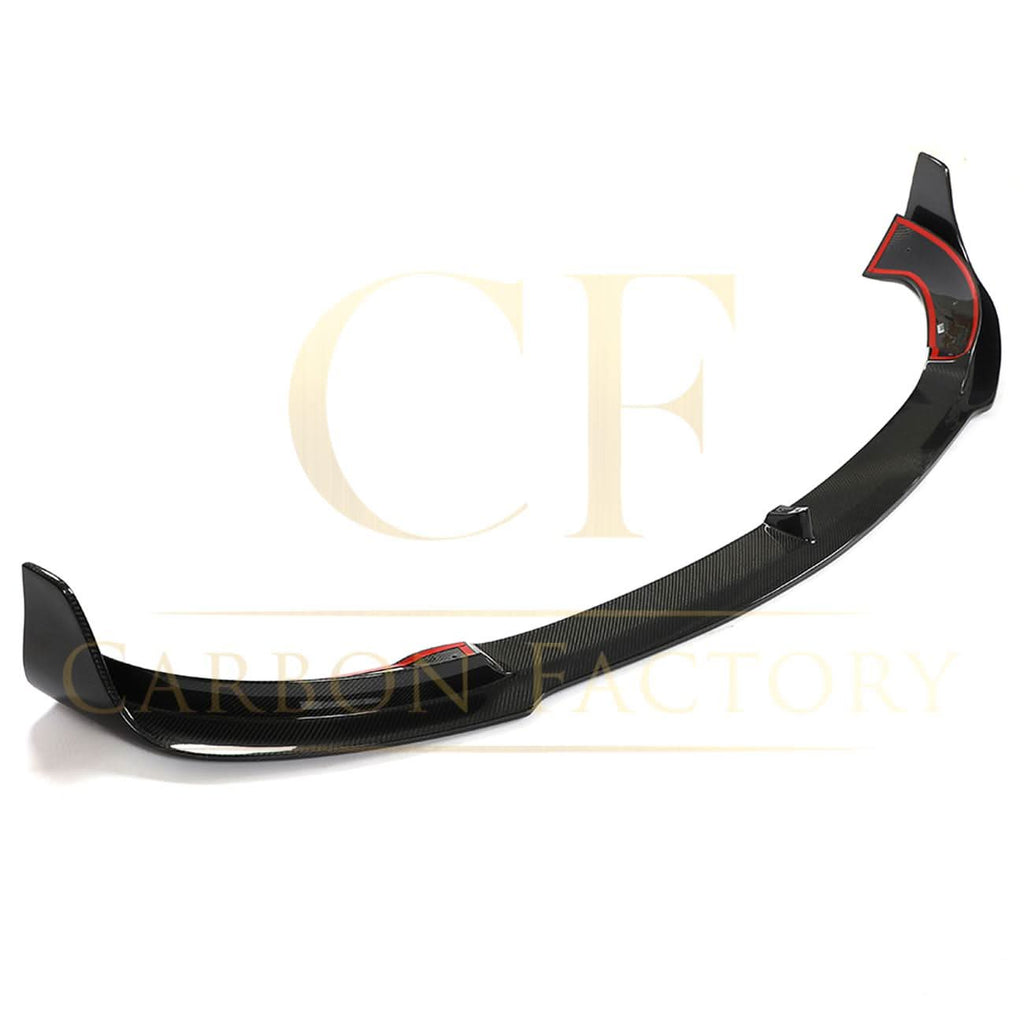 V Style Carbon Fibre Front Splitter for Tesla Model Y 19-23