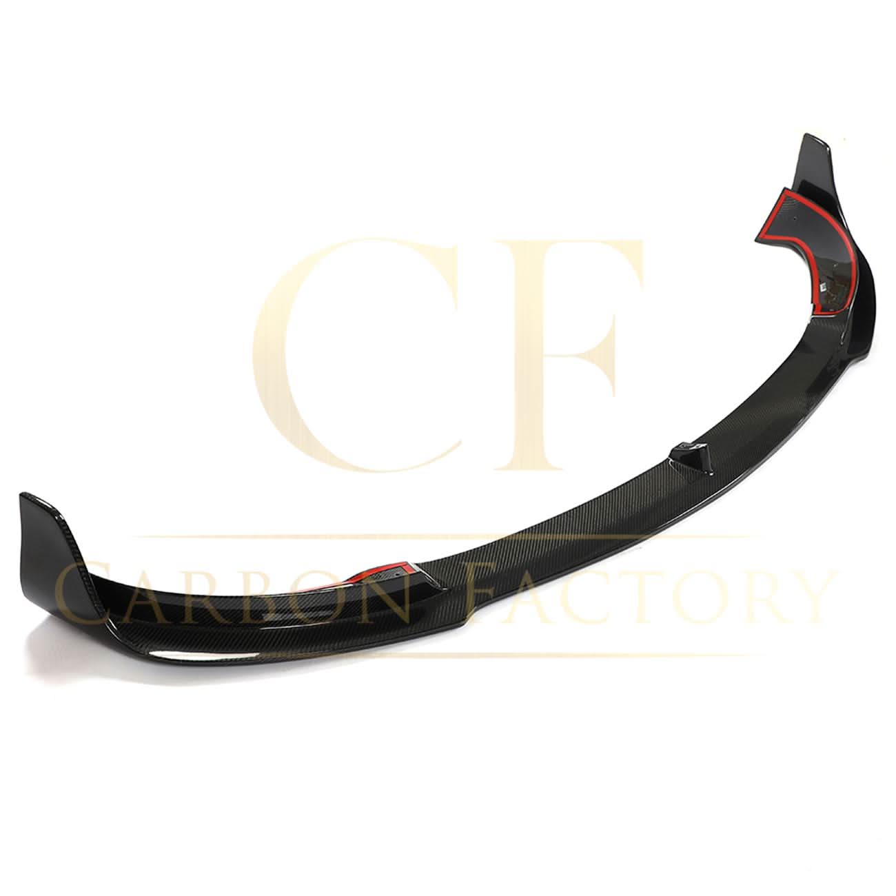 V Style Carbon Fibre Front Splitter for Tesla Model Y 19-23