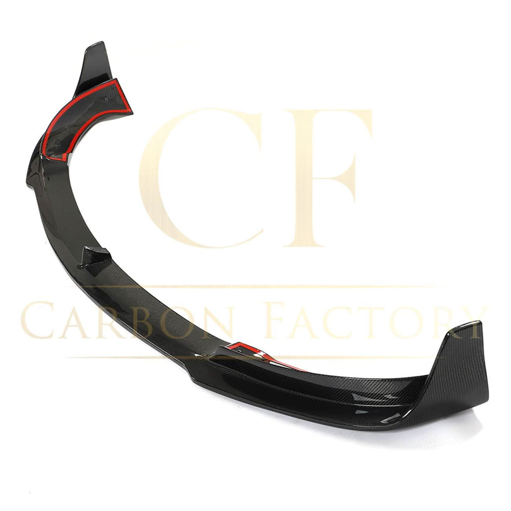 V Style Carbon Fibre Front Splitter for Tesla Model Y 19-23