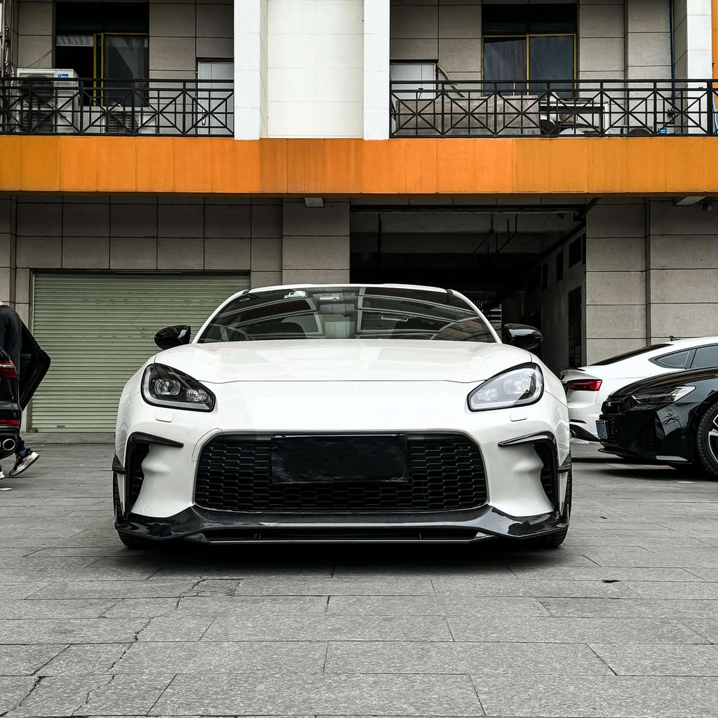 V Style Carbon Fibre Front Splitter for Toyota GR86 22-Present