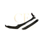 V Style Carbon Fibre Front Splitter for Toyota GR86 22-Present