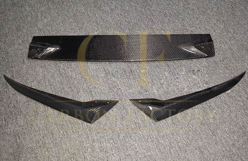 V Style Carbon Fibre Front Splitter for VW Golf MK6 R20 08-13