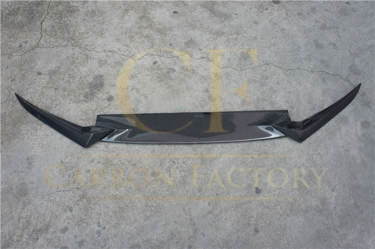 V Style Carbon Fibre Front Splitter for VW Golf MK6 R20 08-13