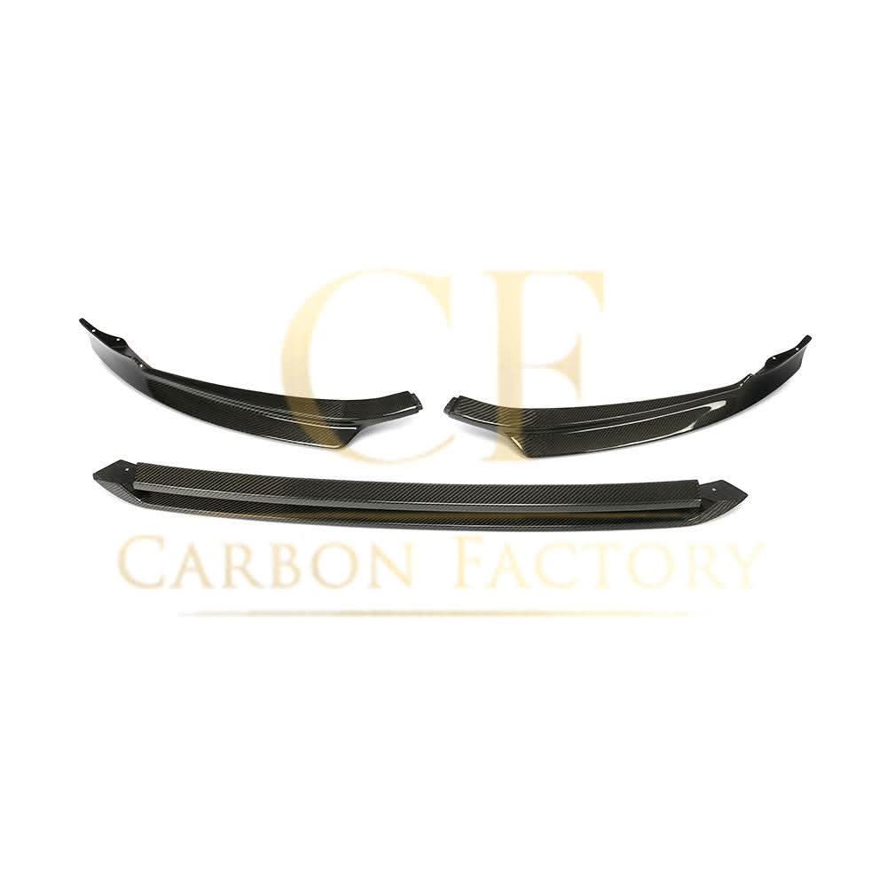 V Style Carbon Fibre Front Splitter for VW Golf MK7.5 17-20