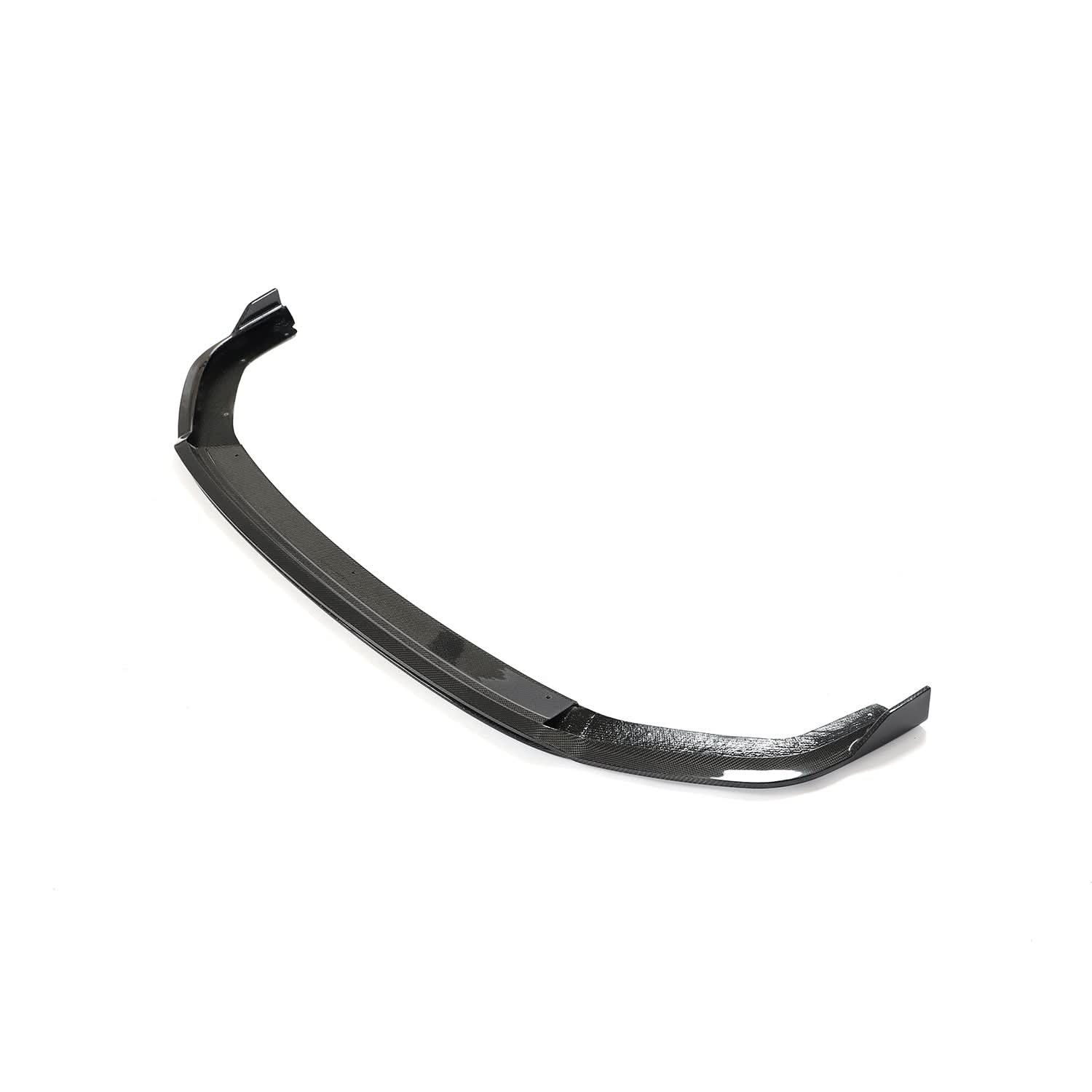 V Style Carbon Fibre Front Splitter for VW Polo MK6 GTI 17-20